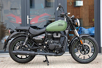 Royal Enfield Meteor 350 Green motocykl
