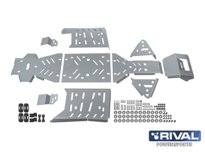 QJMOTOR SFA 1000 Kryt podvozku RIVAL (hliník)