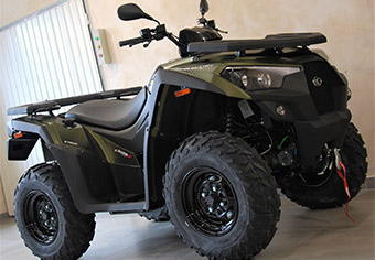 Čtyřkolka Kymco MXU 550i 4x4 ABS