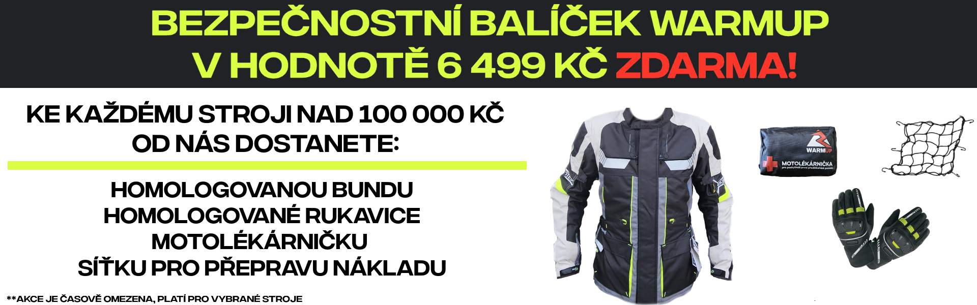 Bezpečnostní balíček WARMUP