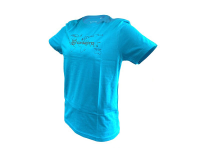 PSí HUBÍK triko CFMOTO (modré), S