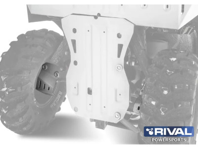 X850/X1000 Hliníkové kryty zadních ramen RIVAL (pár)