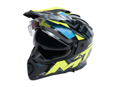 Enduro helma CFMOTO MT (černá/šedá/žlutá), S