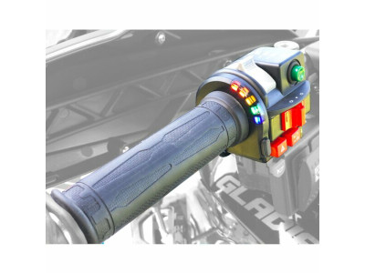 Vyhřívané čtyřkolové rukojeti KOSO HG-07