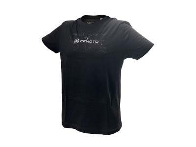 PSí HUBÍK triko CFMOTO (černé), L