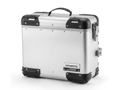 450MT/800MT Samostatné hliníkové kufry CFMOTO (stříbrné), Levý